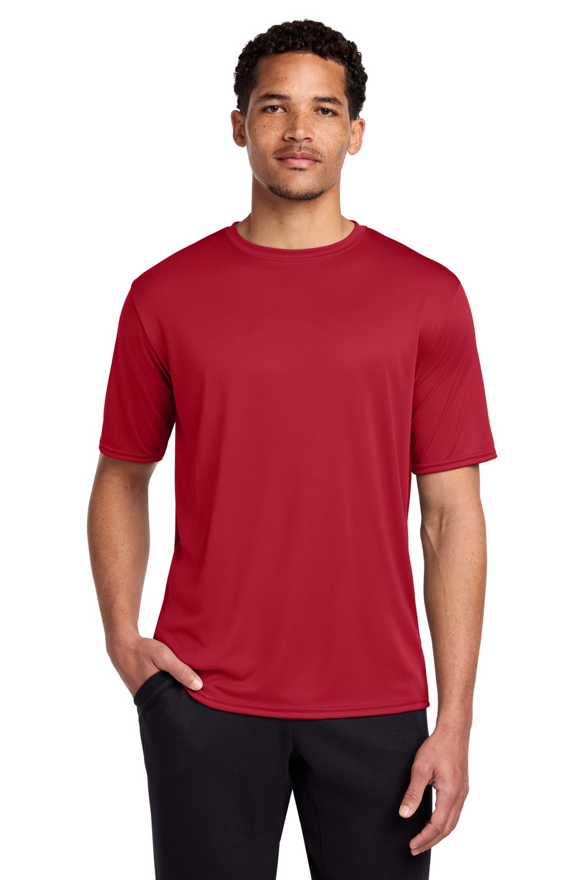 Port & Co Performance Tee. PC380 - Red