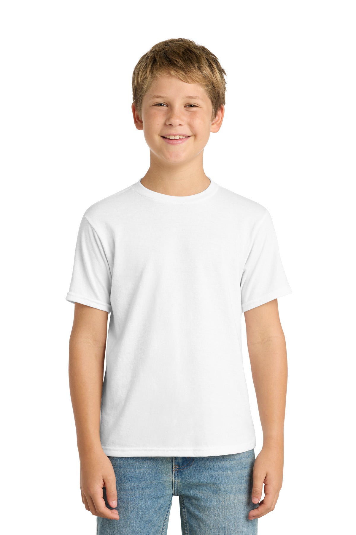 Port & Co Youth Performance Blend Tee