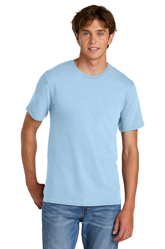 Port & Co Easy Cotton Tee PC43 - Ice Blue