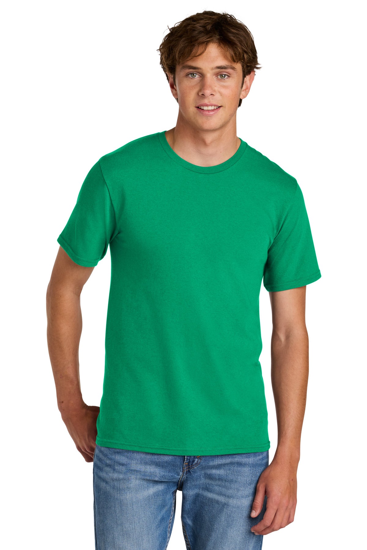 Port & Co Easy Cotton Tee PC43 - Kelly