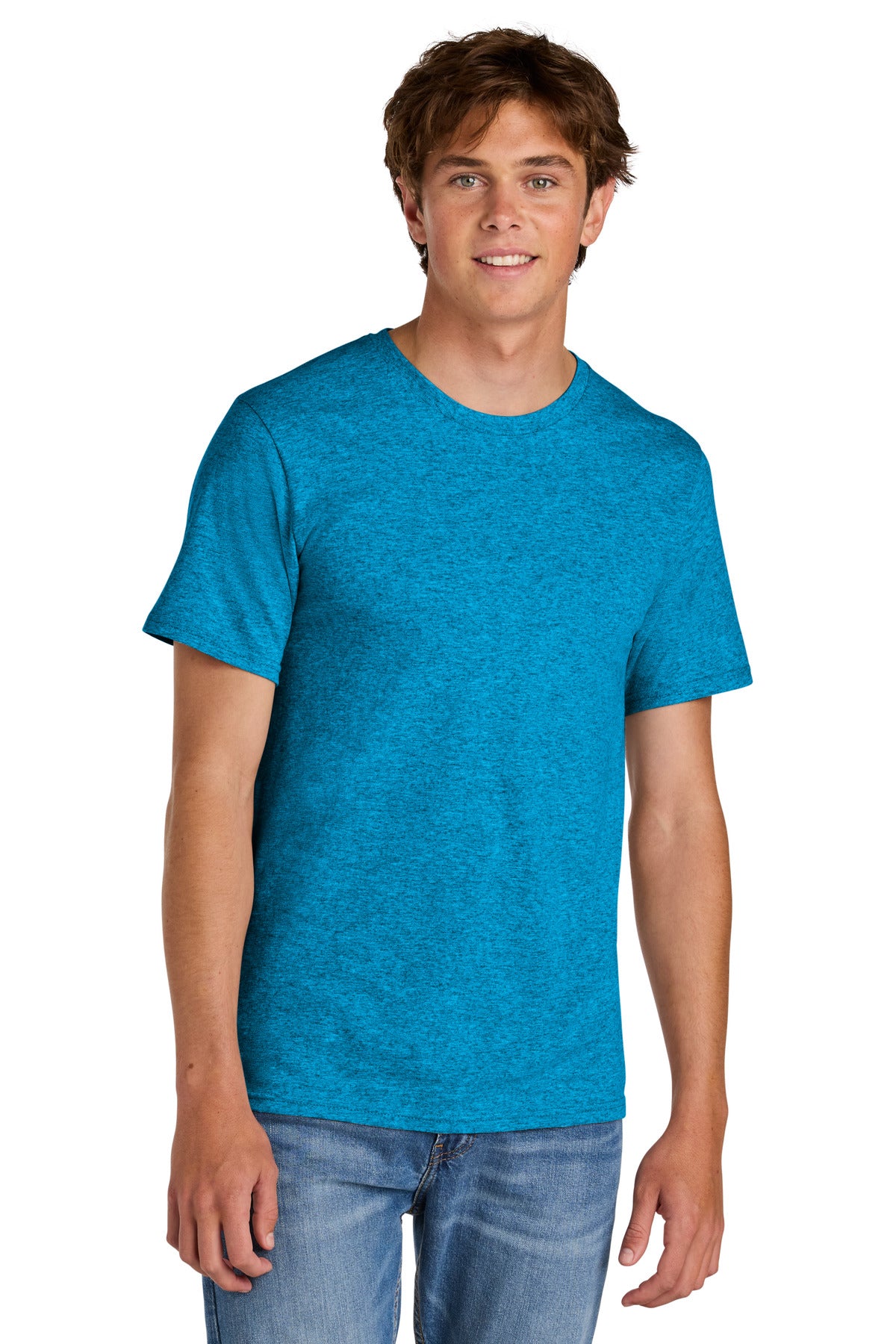 Port & Co Easy Cotton Tee PC43 - Sapphire Heather