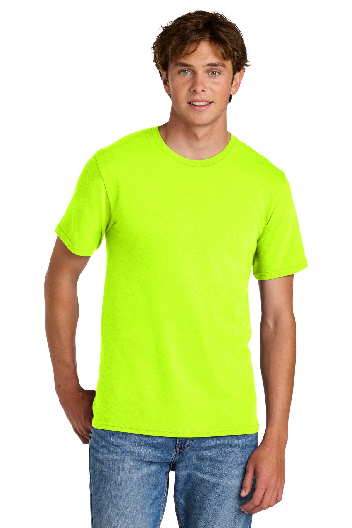 Port & Co Easy Cotton Tee PC43 - S. Green
