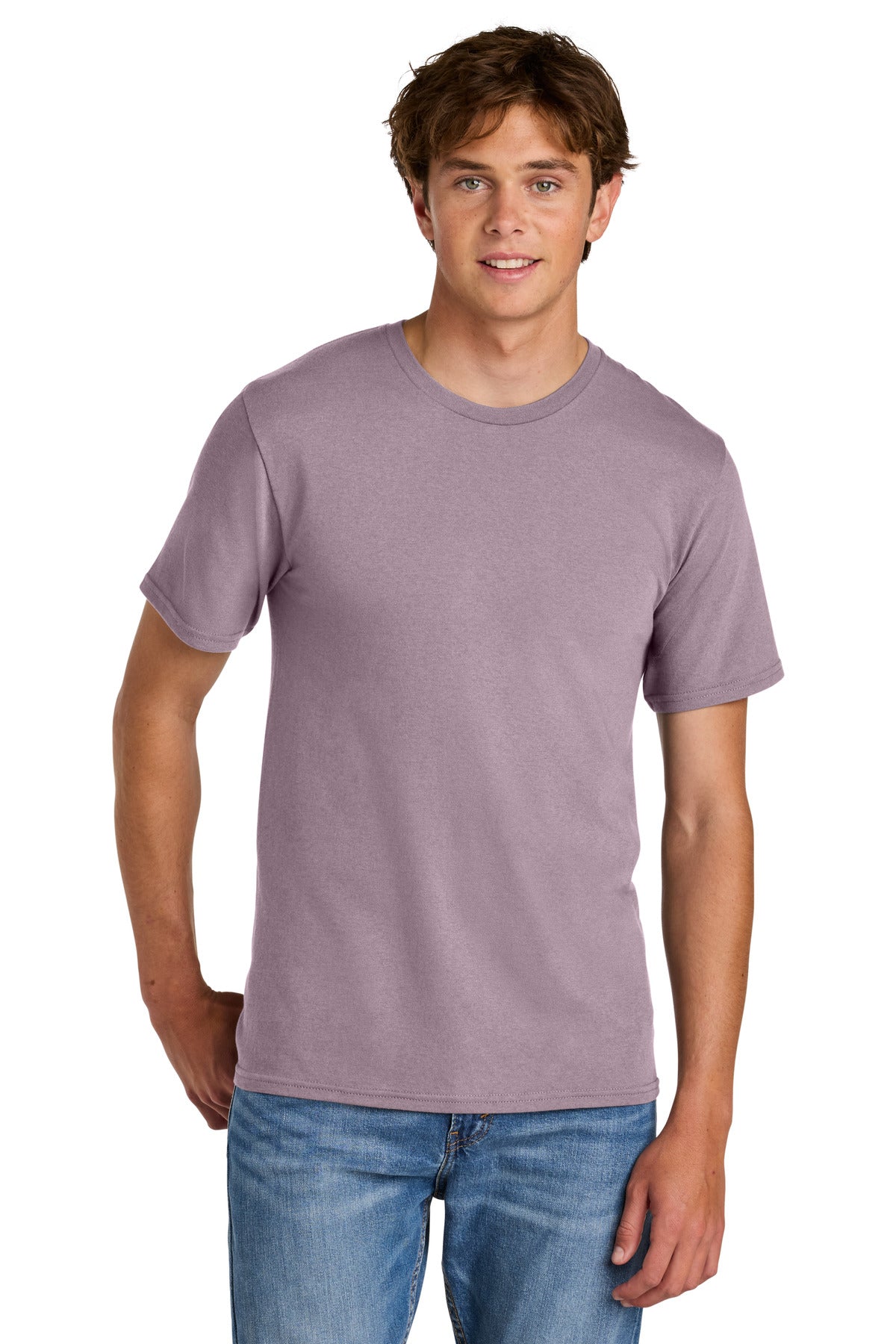 Port & Co Easy Cotton Tee PC43 - Smoky Amethyst