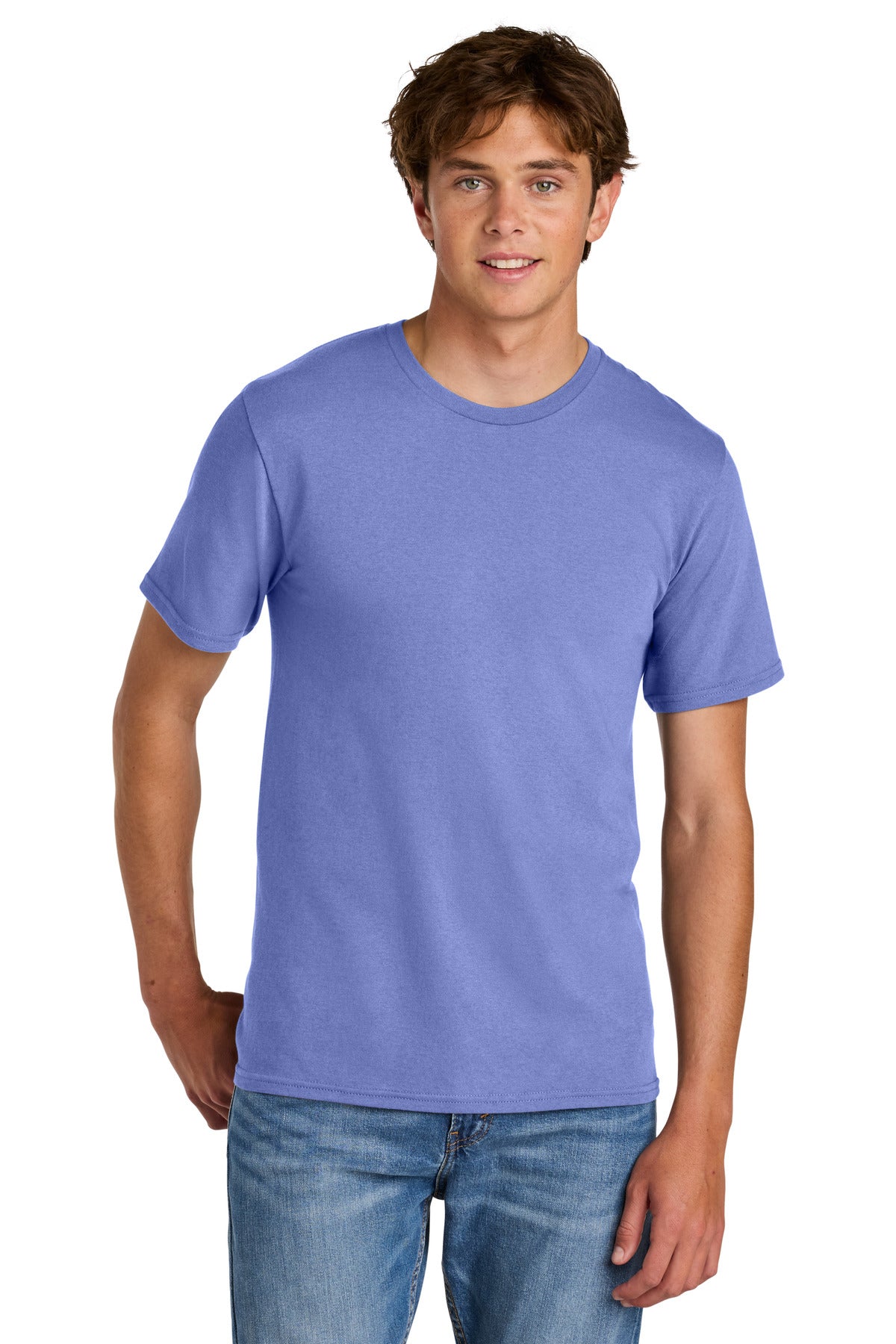 Port & Co Easy Cotton Tee PC43 - Violet