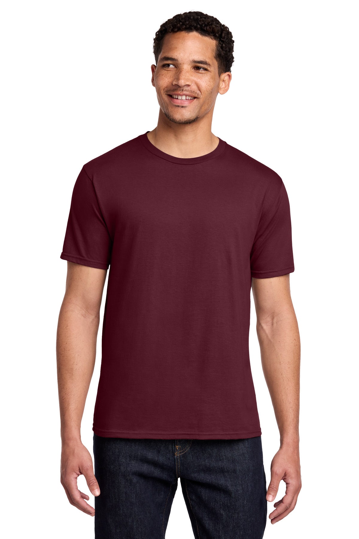 Port & Co Fan Favorite Tee. PC450 - Athletic Maroon