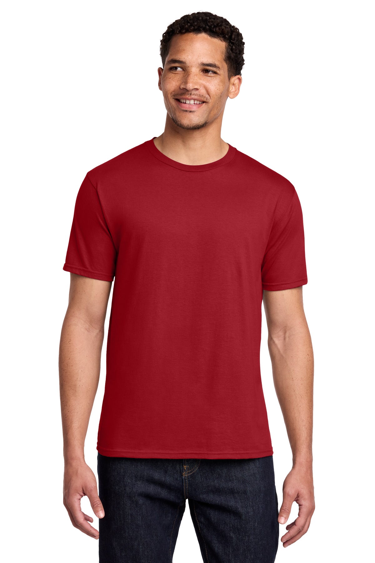 Port & Co Fan Favorite Tee. PC450 - Athletic Red