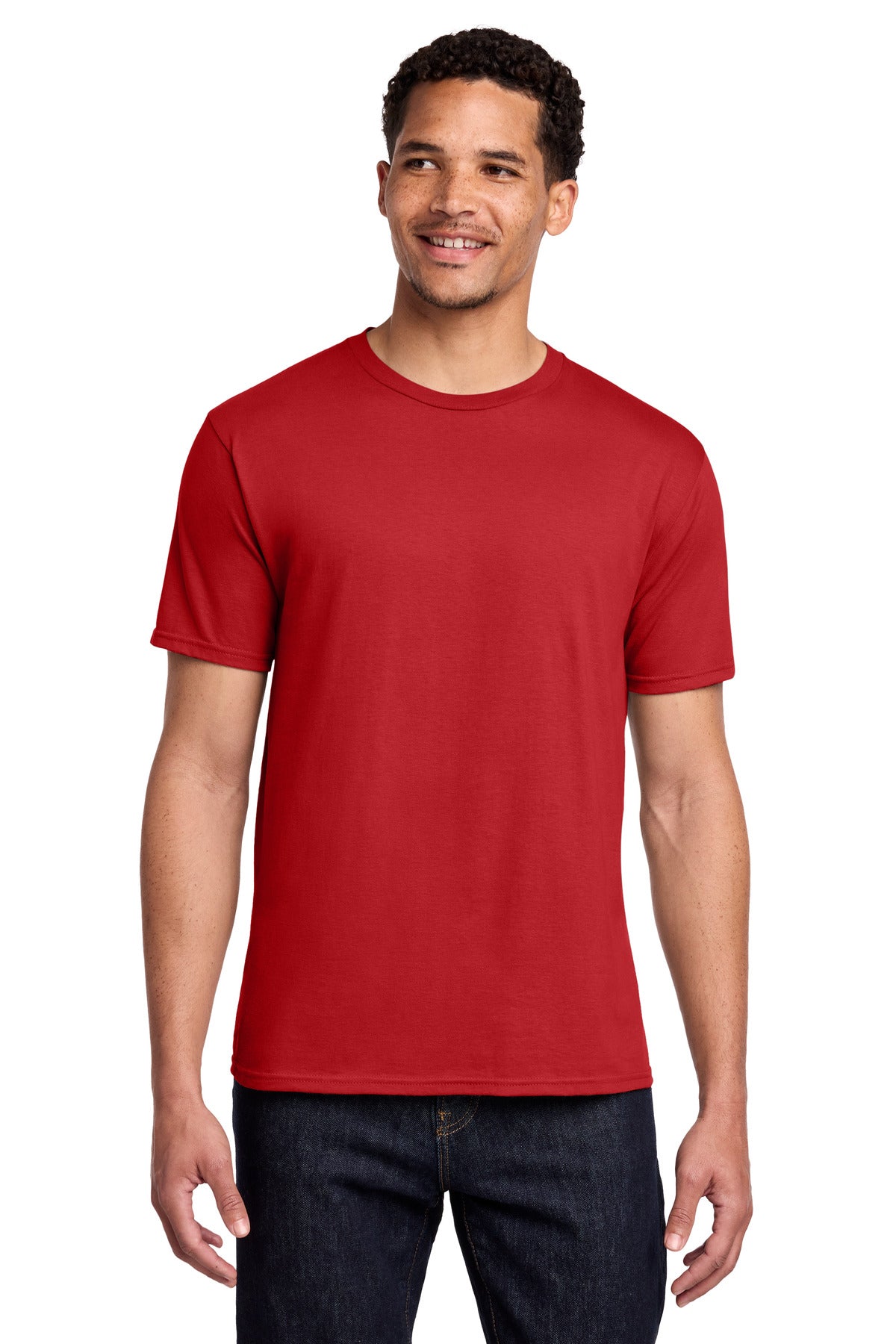 Port & Co Fan Favorite Tee. PC450 - Bright Red