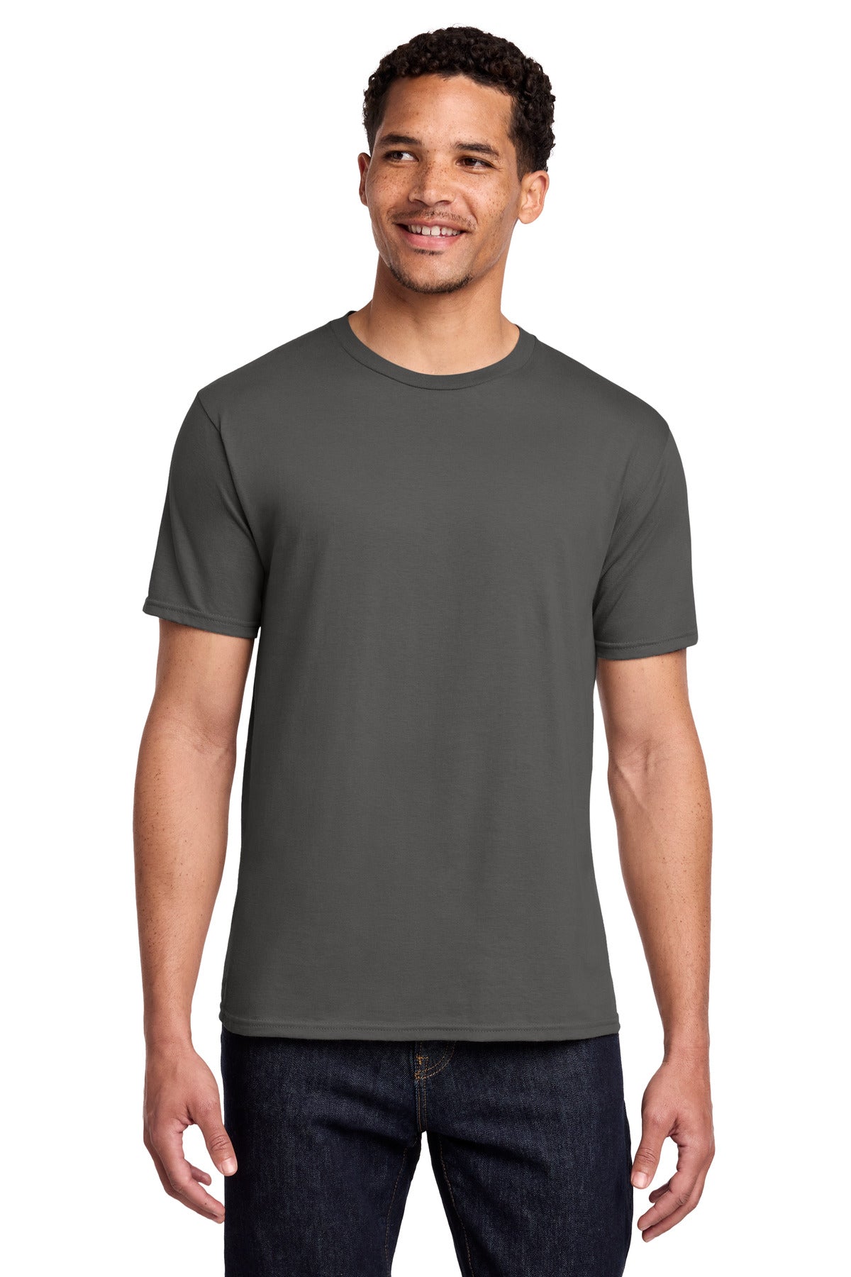 Port & Co Fan Favorite Tee. PC450 - Charcoal