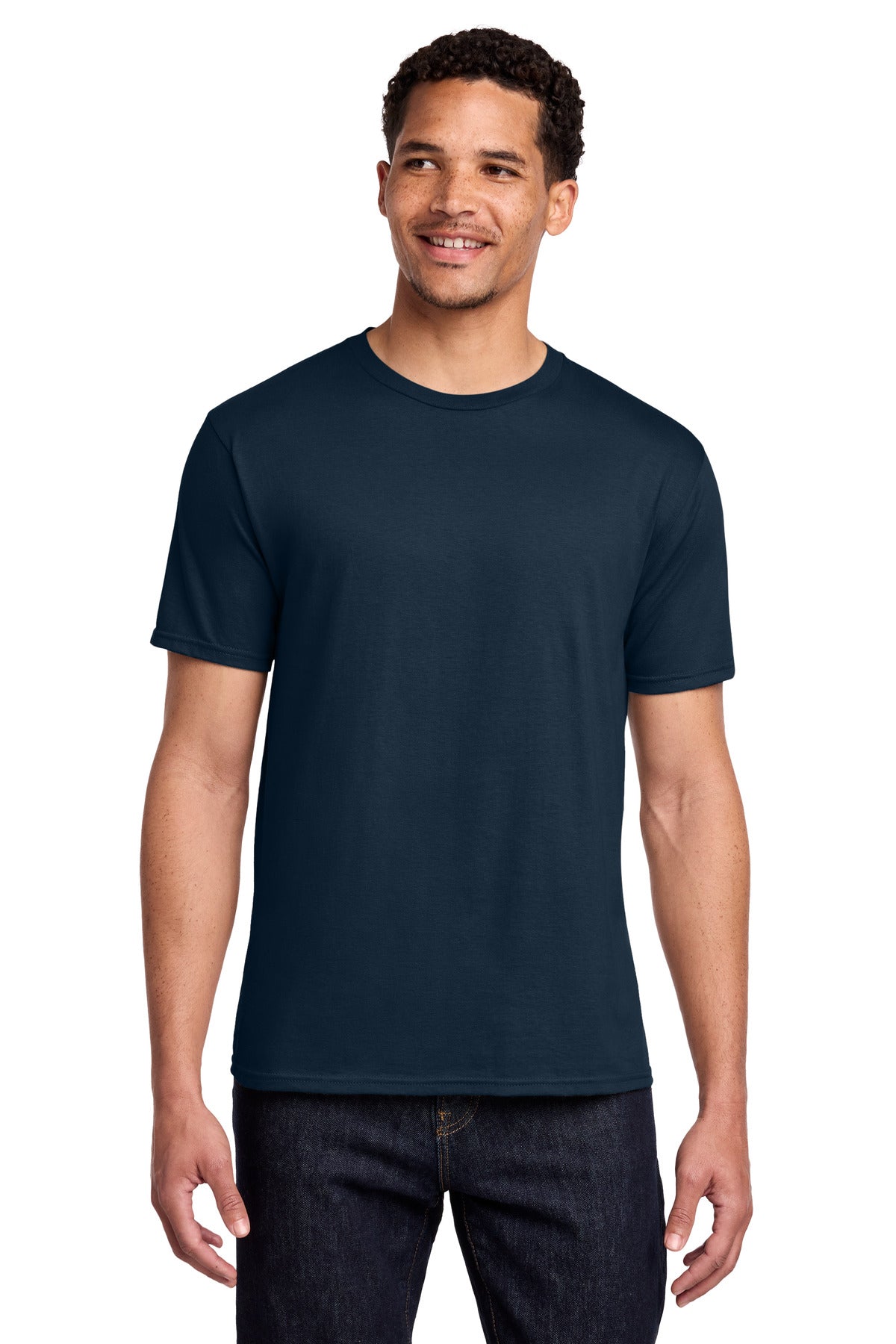 Port & Co Fan Favorite Tee. PC450 - Deep Navy