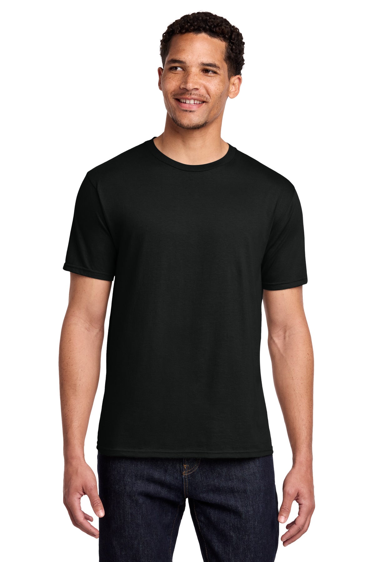 Port & Co Fan Favorite Tee. PC450 - Jet Black