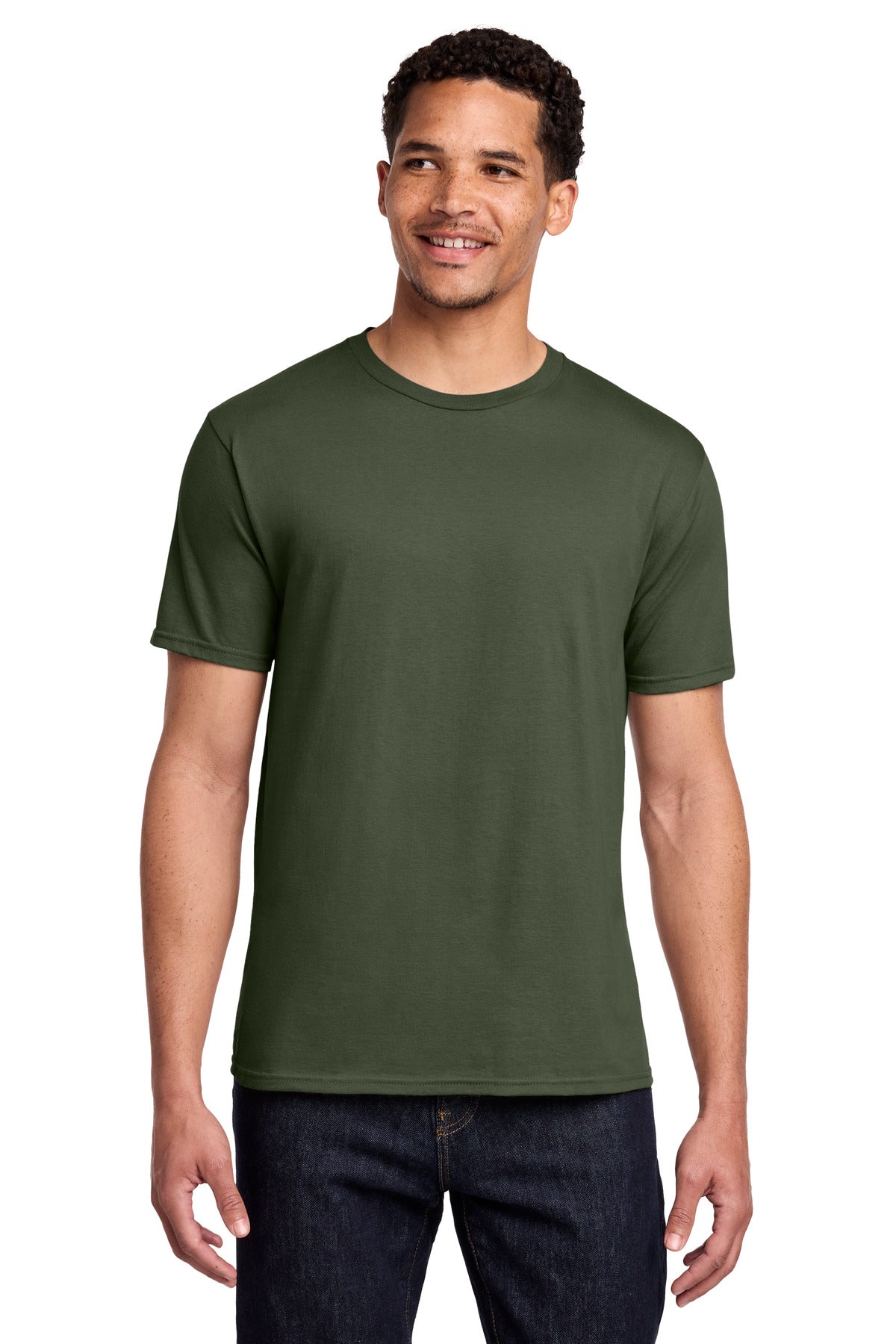 Port & Co Fan Favorite Tee. PC450 - Olive