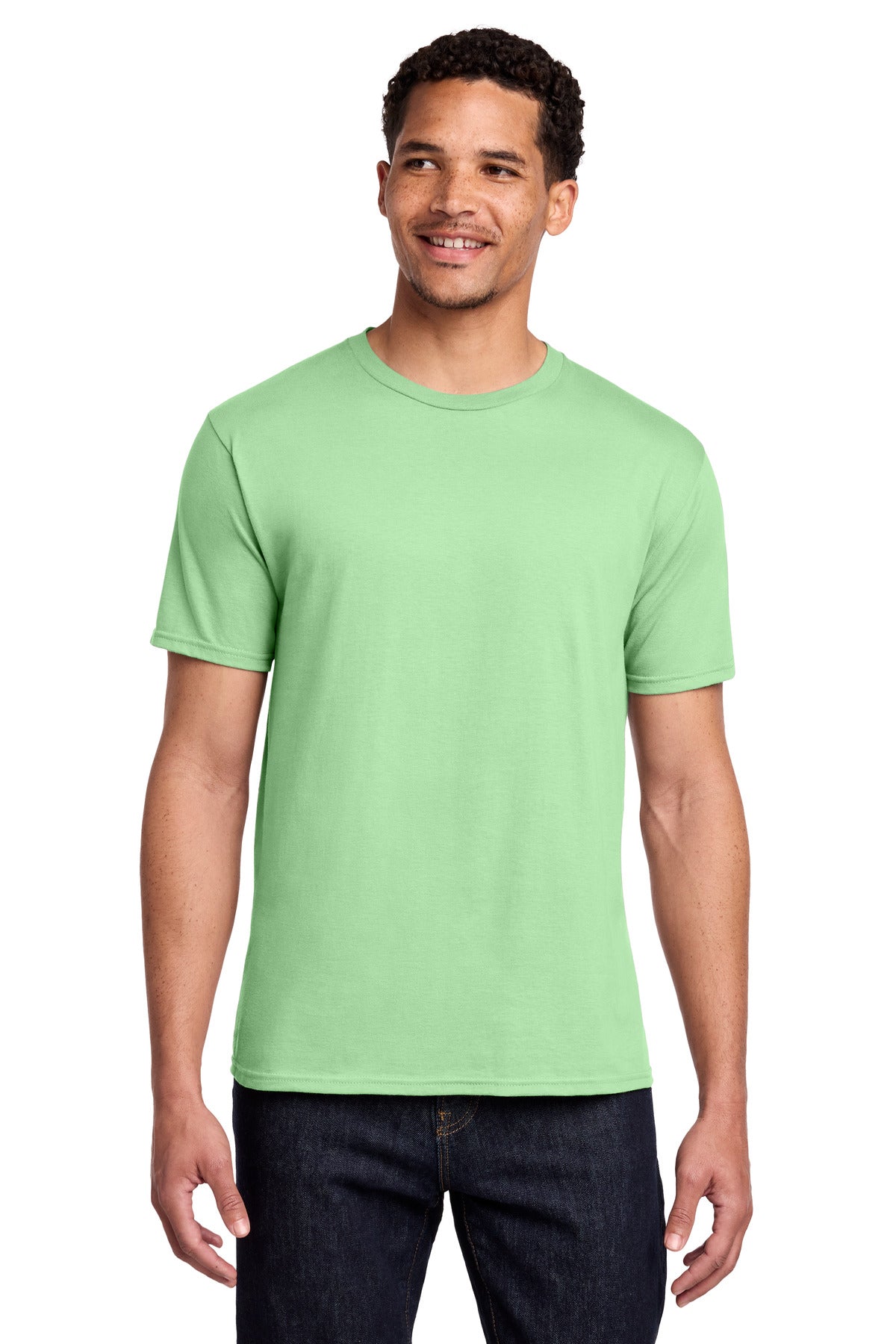 Port & Co Fan Favorite Tee. PC450 - Spearmint
