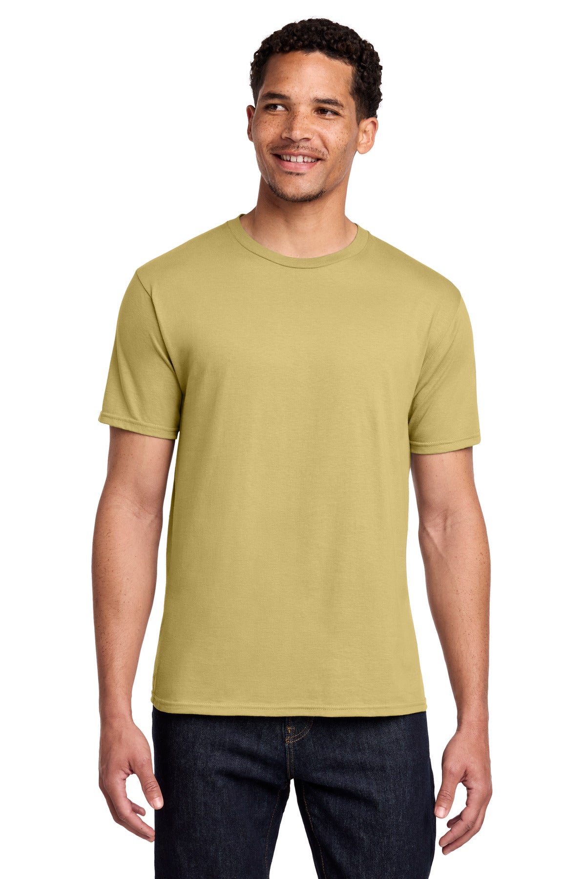 Port & Co Fan Favorite Tee. PC450 - Trophy Gold