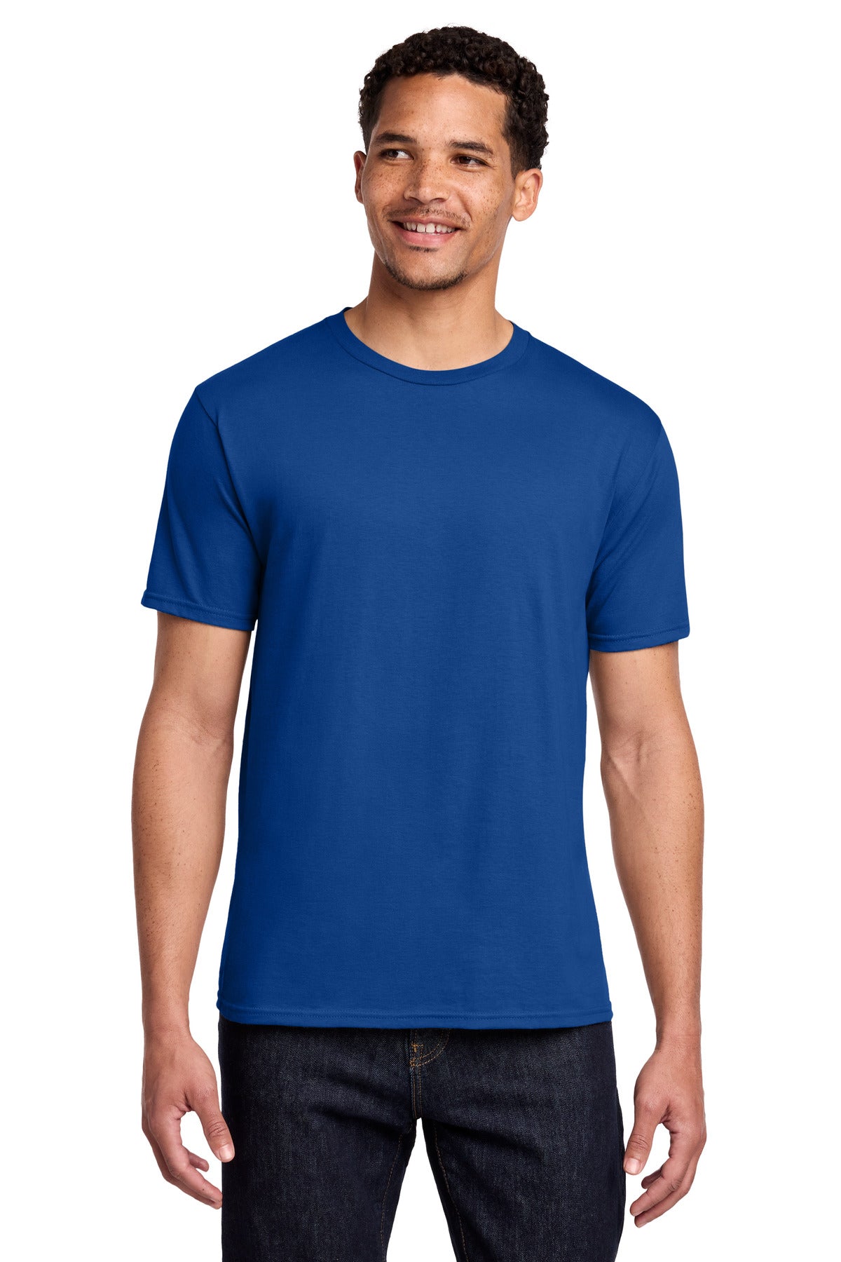 Port & Co Fan Favorite Tee. PC450 - True Royal