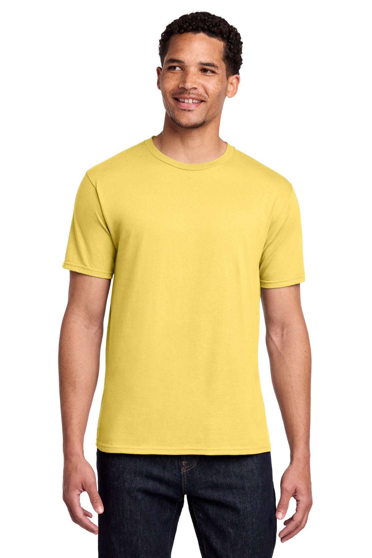 Port & Co Fan Favorite Tee. PC450 - Yellow