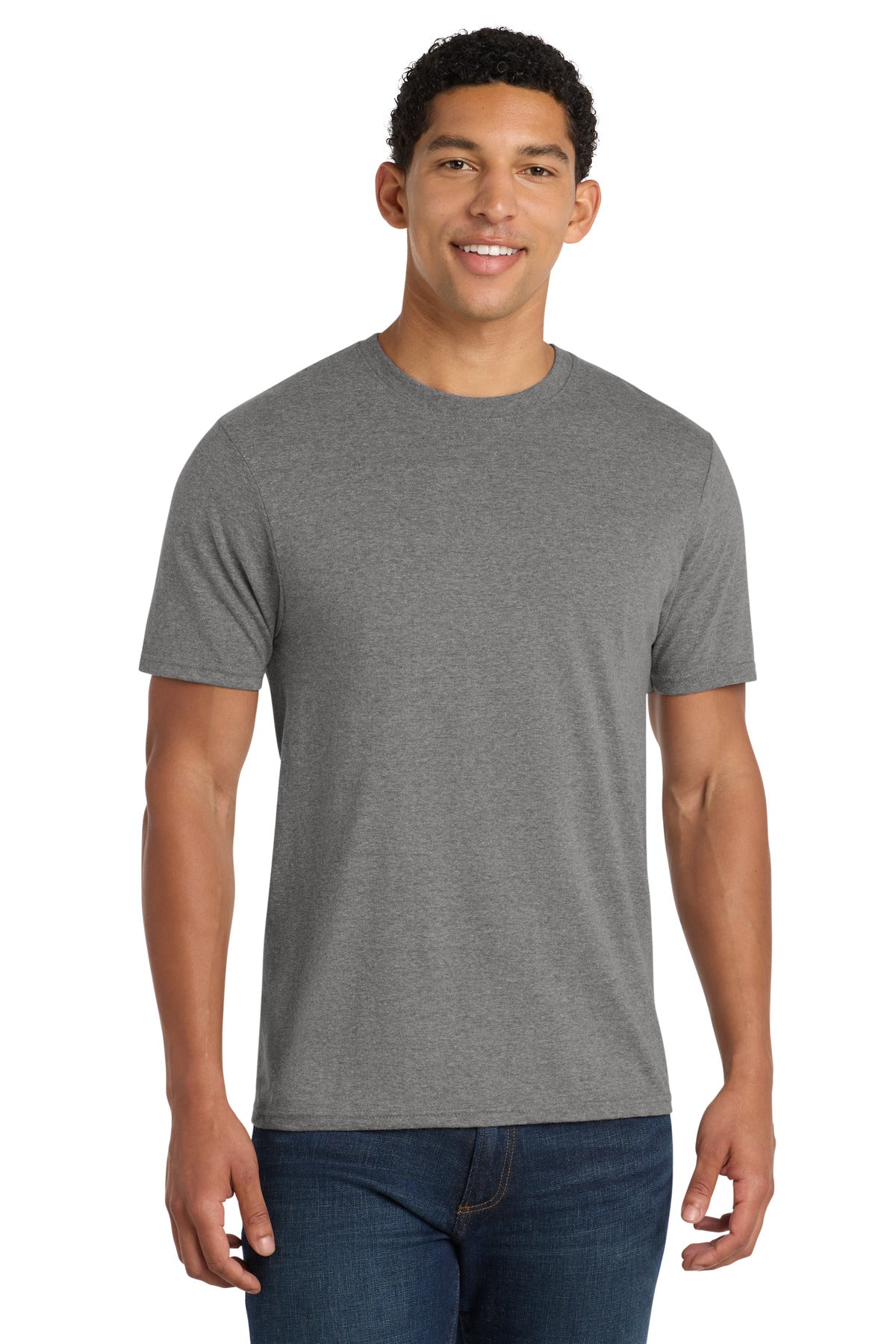 Port & Co Fan Favorite Blend Tee. PC455 - Graphite Heather