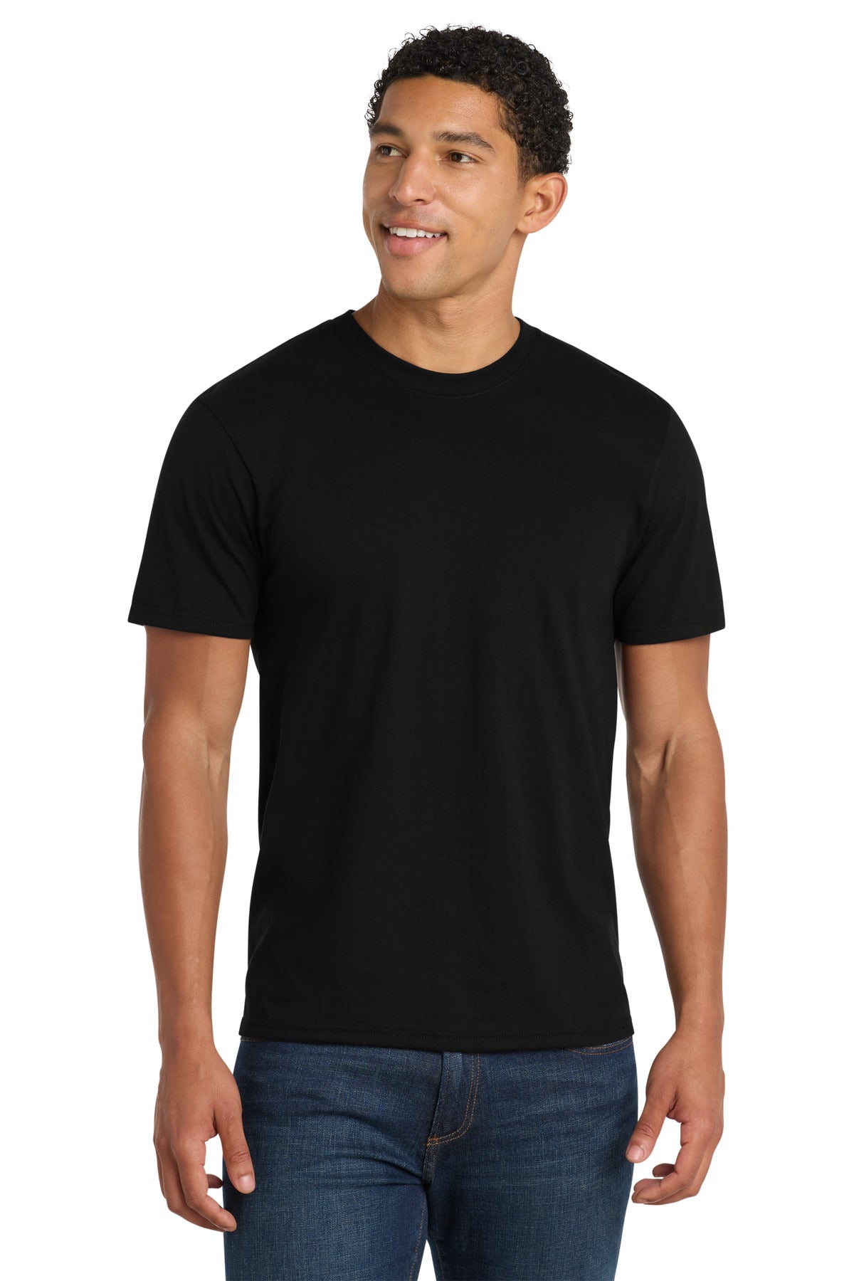 Port & Co Fan Favorite Blend Tee. PC455 - Jet Black
