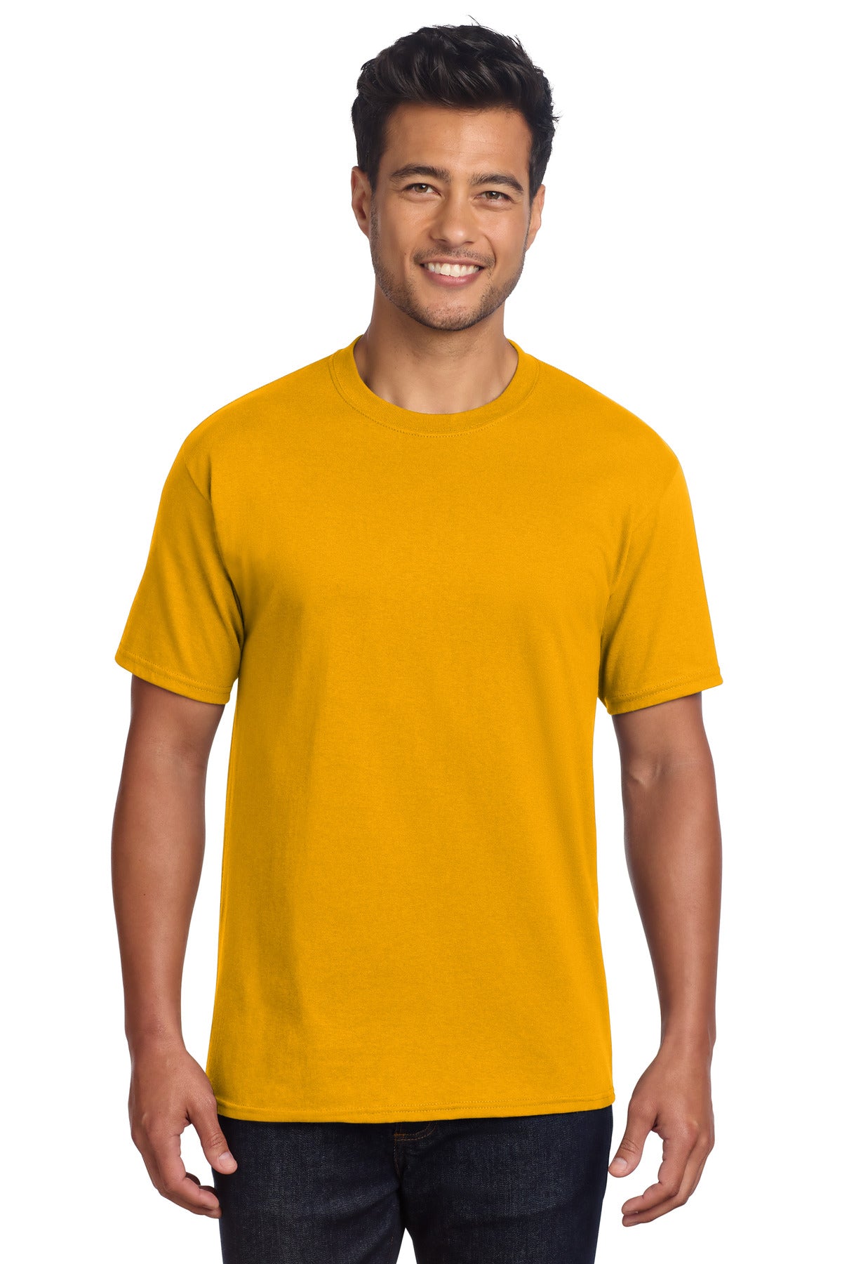 Port & Co Core Cotton DTG Tee PC54DTG - Gold
