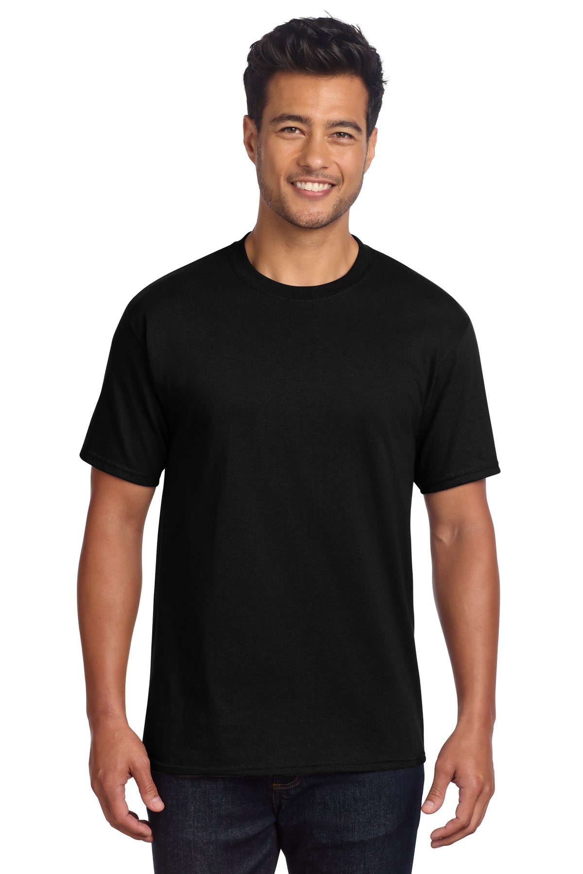 Port & Co Core Cotton DTG Tee PC54DTG - Jet Black