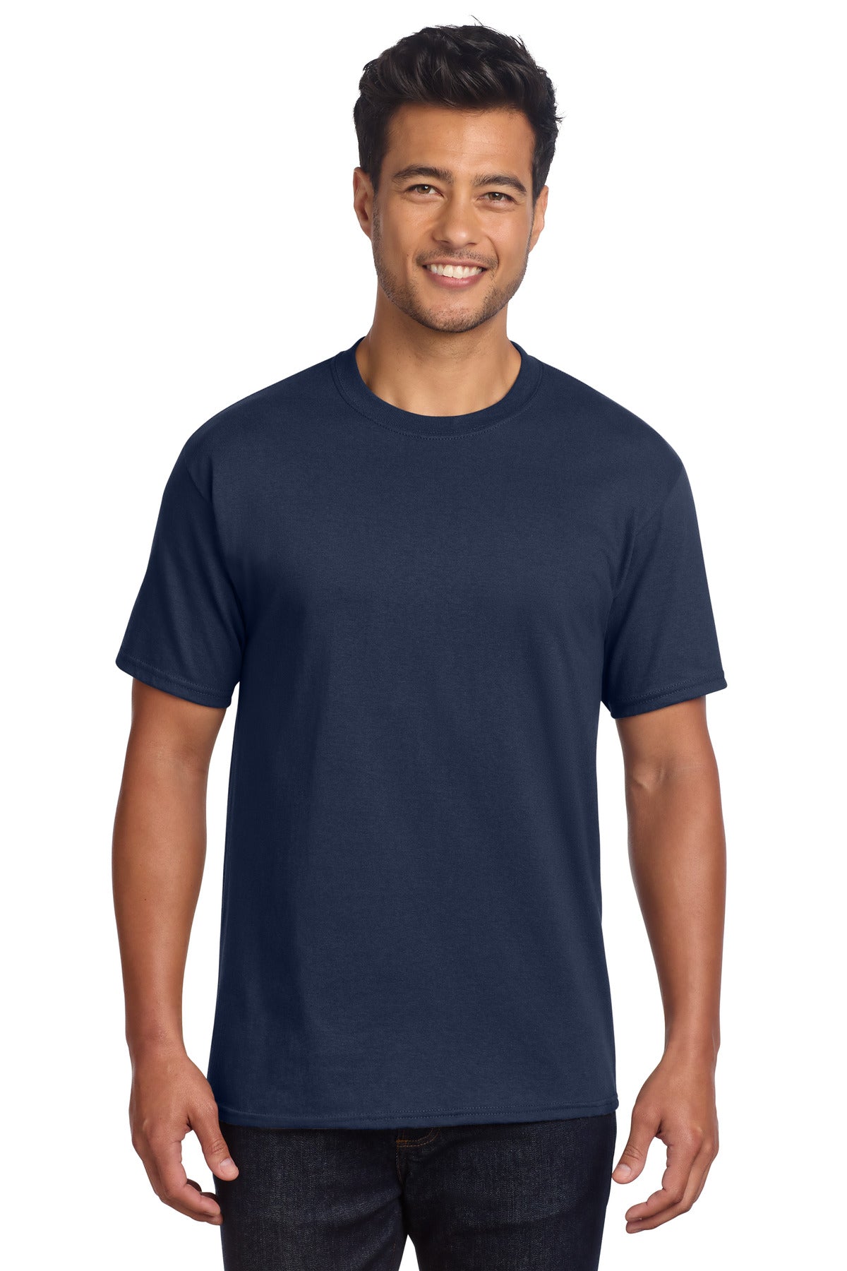 Port & Co Core Cotton DTG Tee PC54DTG - Navy