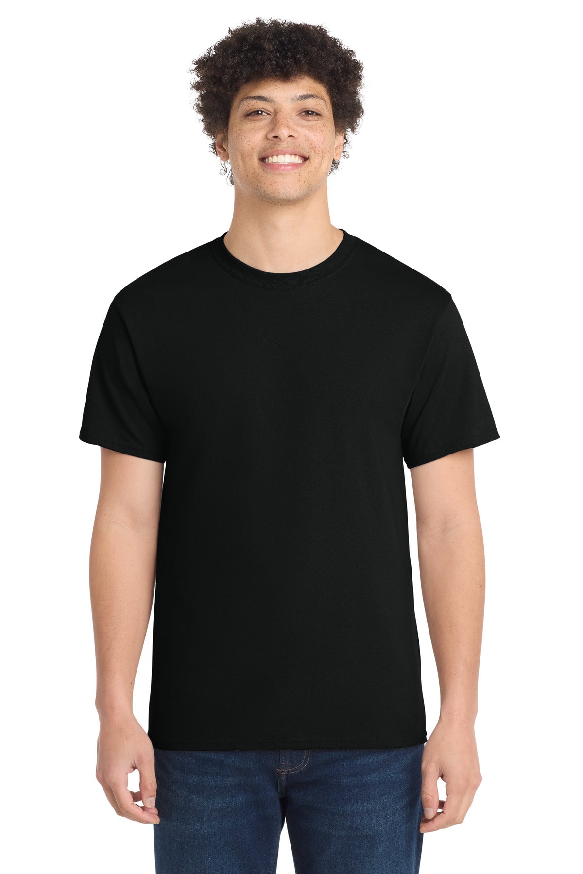 Port & Co Tall Core Cotton Tee PC54T - Jet Black