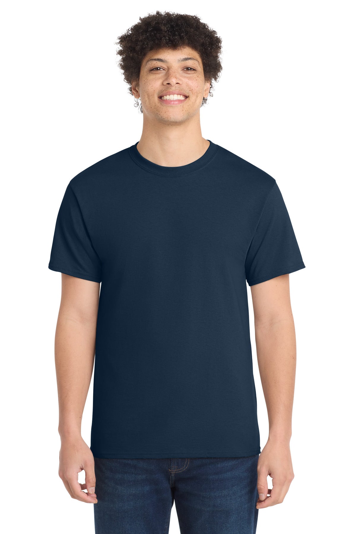 Port & Co Tall Core Cotton Tee PC54T - Navy