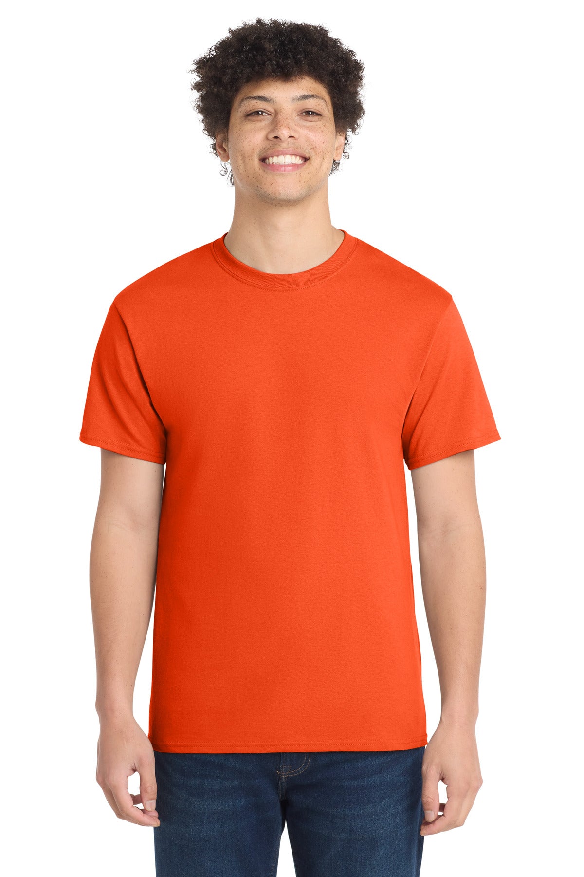 Port & Co Tall Core Cotton Tee PC54T - Orange