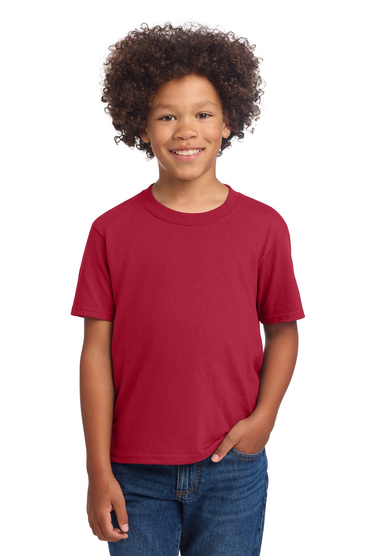 Port & Co Youth Core Cotton DTG Tee