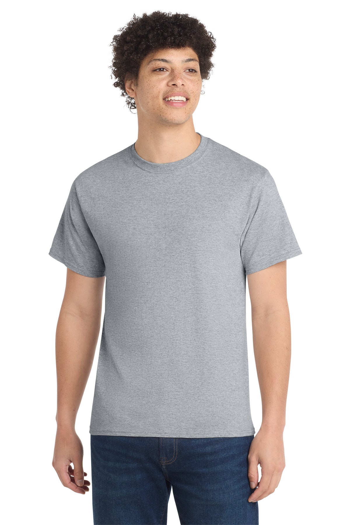 Port & Co Core Cotton Tee. PC54 - Athletic Heather