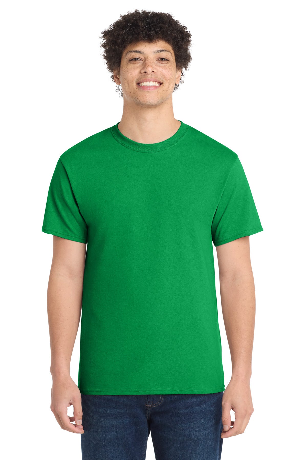 Port & Co Core Cotton Tee. PC54 - Clover Green