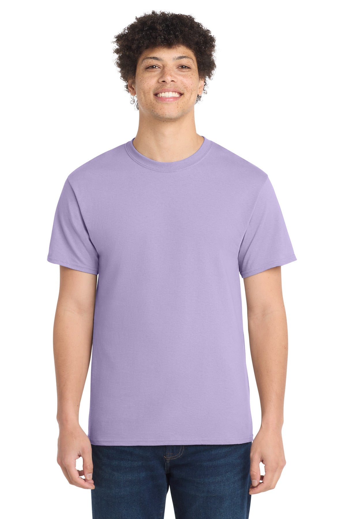 Port & Co Core Cotton Tee. PC54 - Lavender