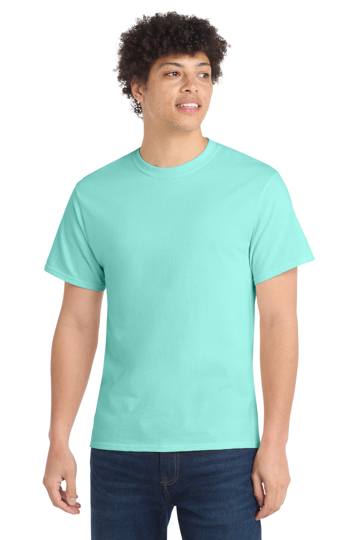 Port & Co Core Cotton Tee. PC54 - True Celadon
