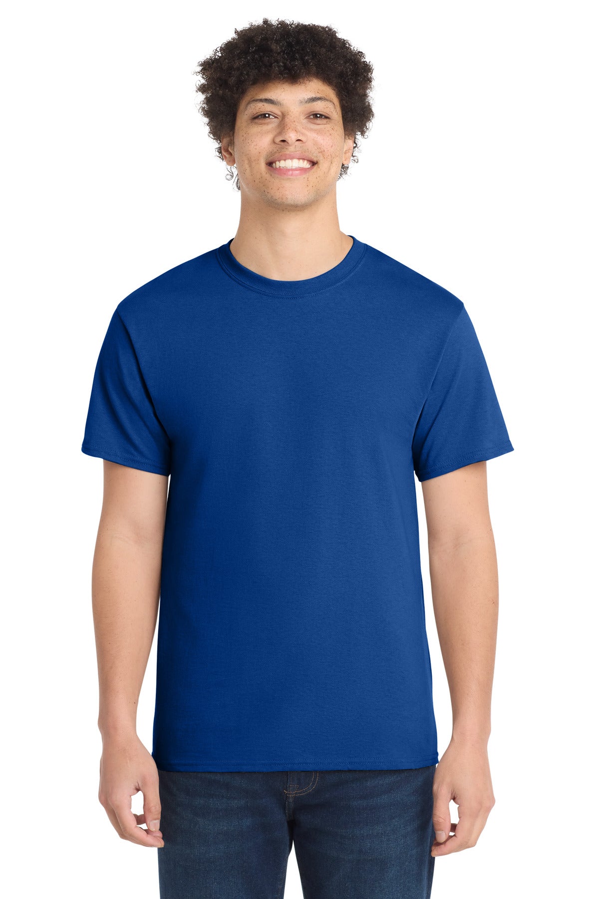 Port & Co Core Cotton Tee. PC54 - True Royal