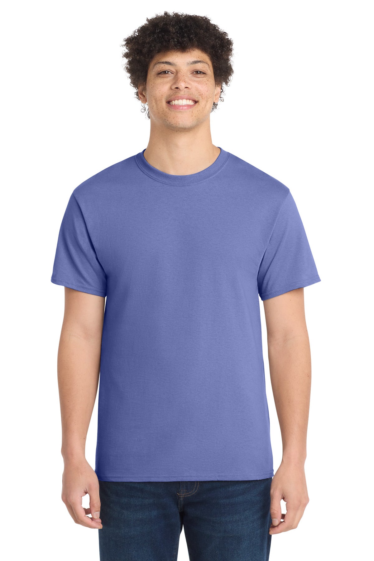 Port & Co Core Cotton Tee. PC54 - Violet
