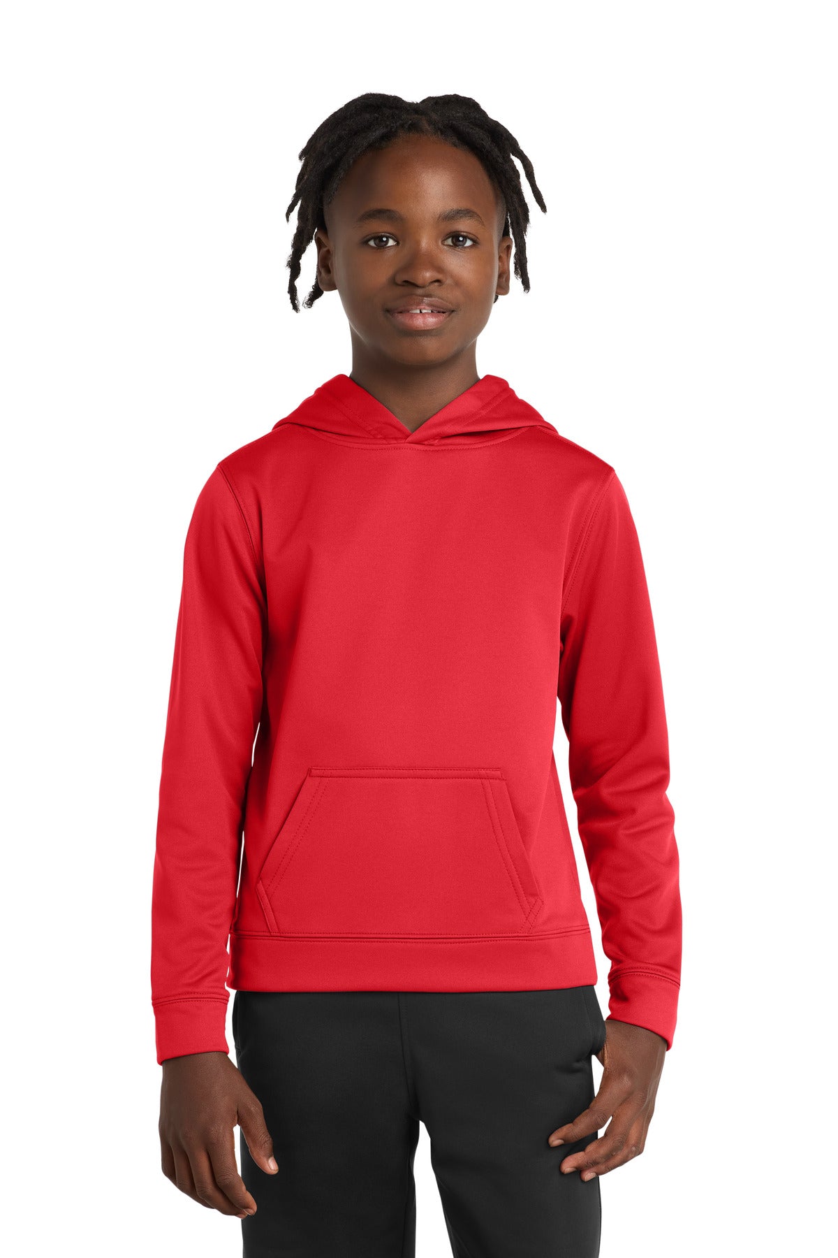 Port & Co Youth Performance Fleece Pullover Hooded Sweatshirt