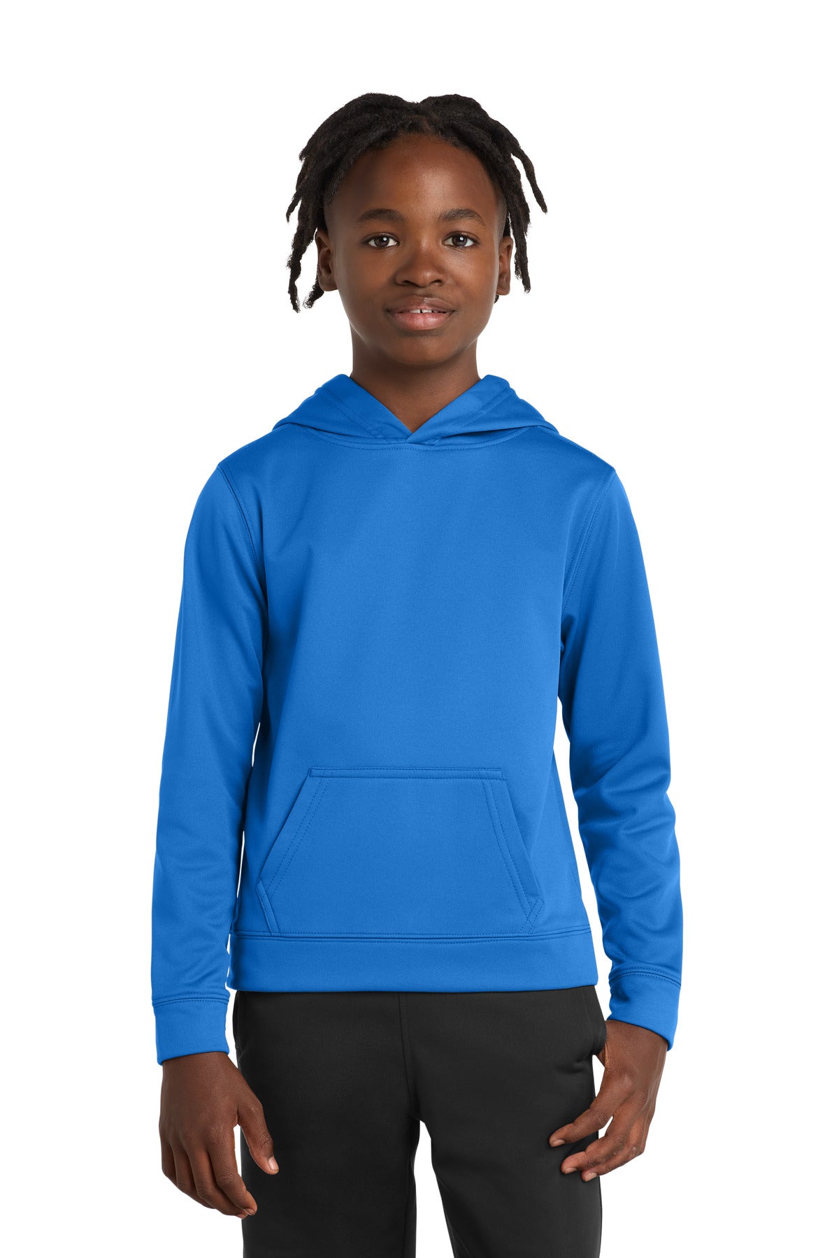 Port & Co Youth Performance Fleece Pullover Hooded Sweatshirt