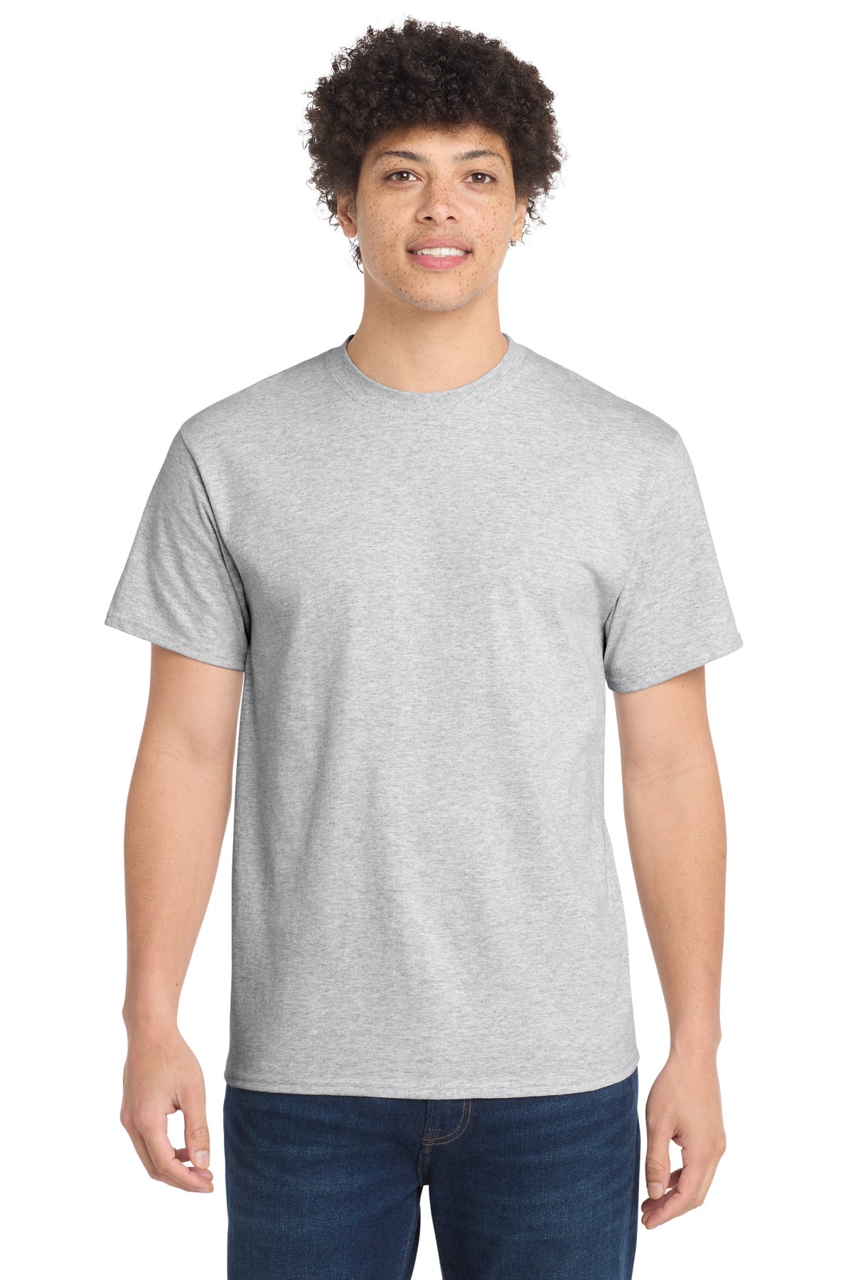 Port & Co Tall Essential Tee.  PC61T - Ash