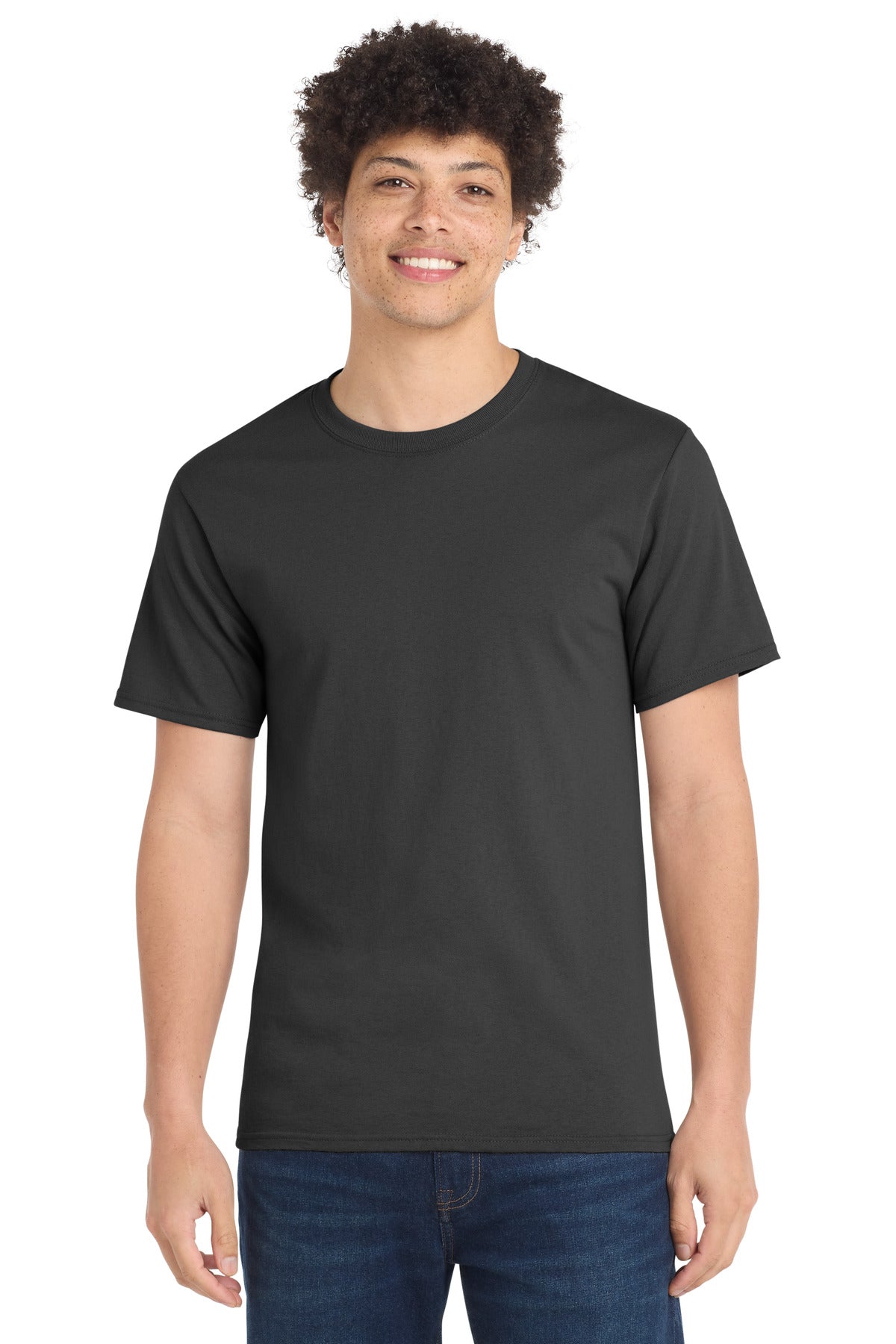 Port & Co Tall Essential Tee.  PC61T - Charcoal
