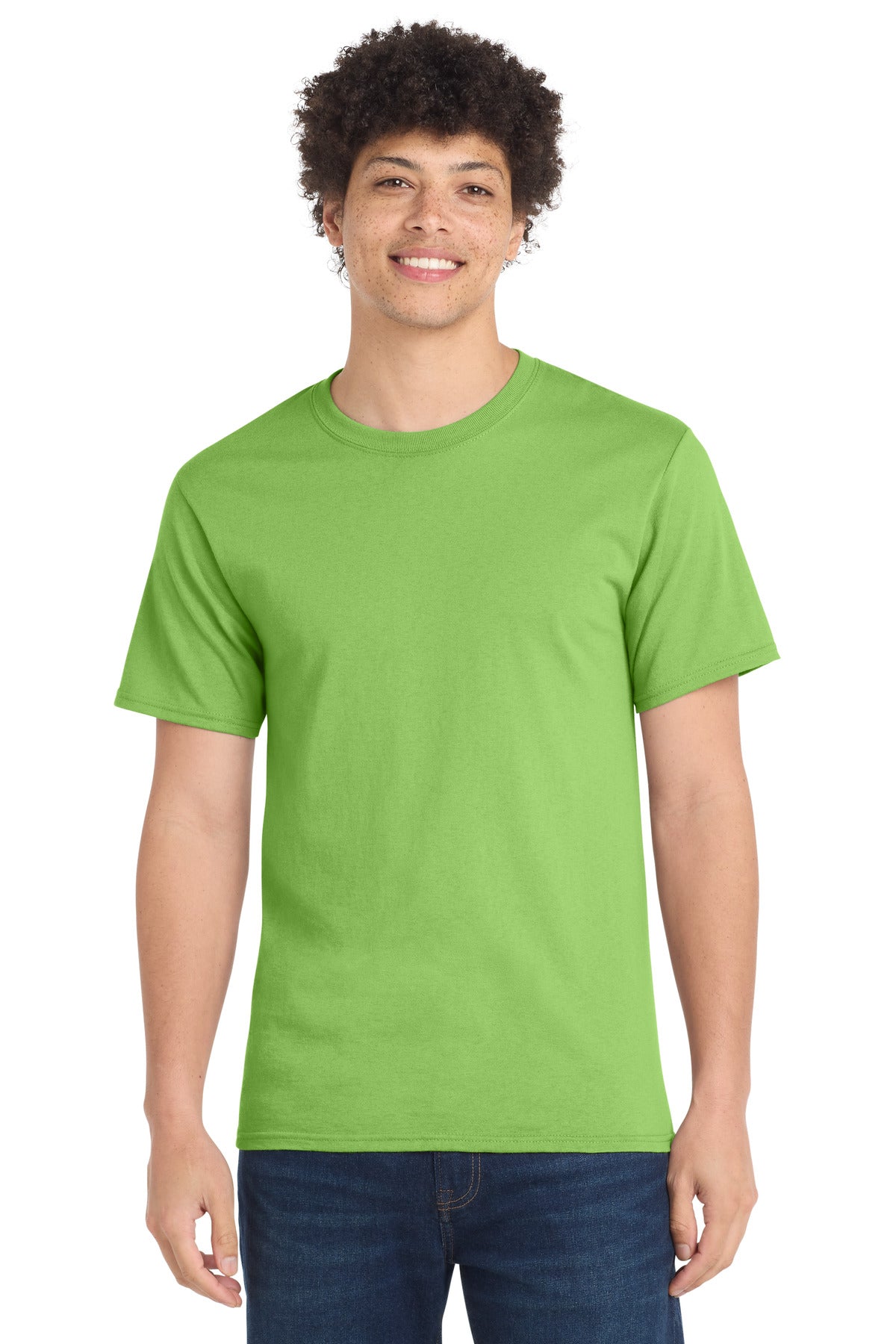 Port & Co Tall Essential Tee.  PC61T - Lime
