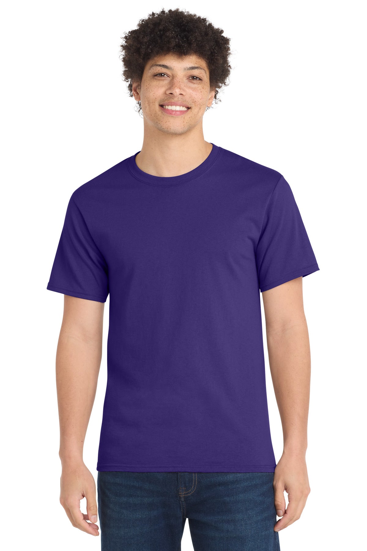 Port & Co Tall Essential Tee.  PC61T - Purple
