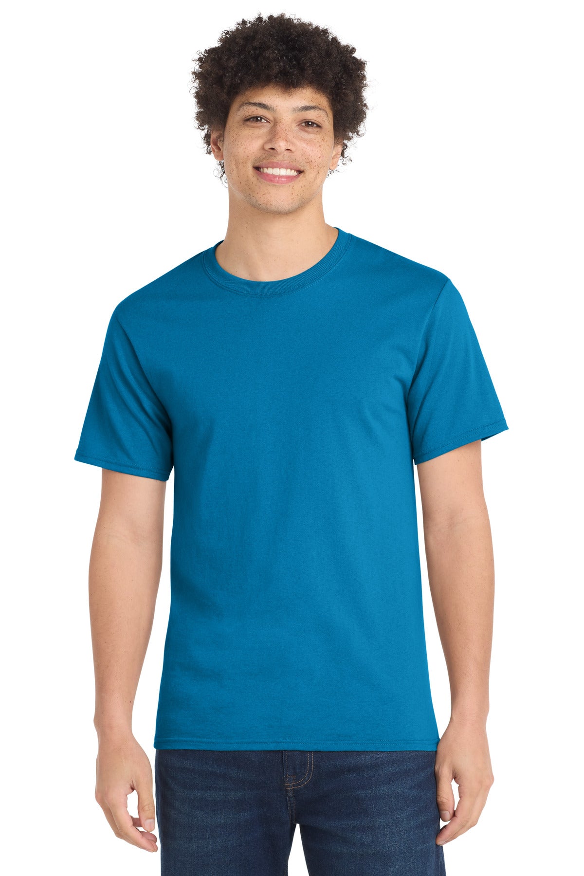 Port & Co Tall Essential Tee.  PC61T - Sapphire