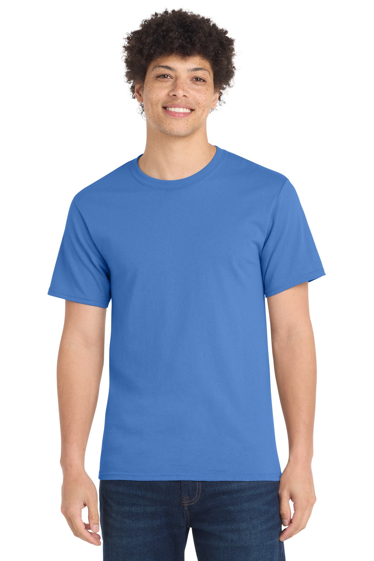Port & Co Tall Essential Tee.  PC61T - Ultramarine Blue