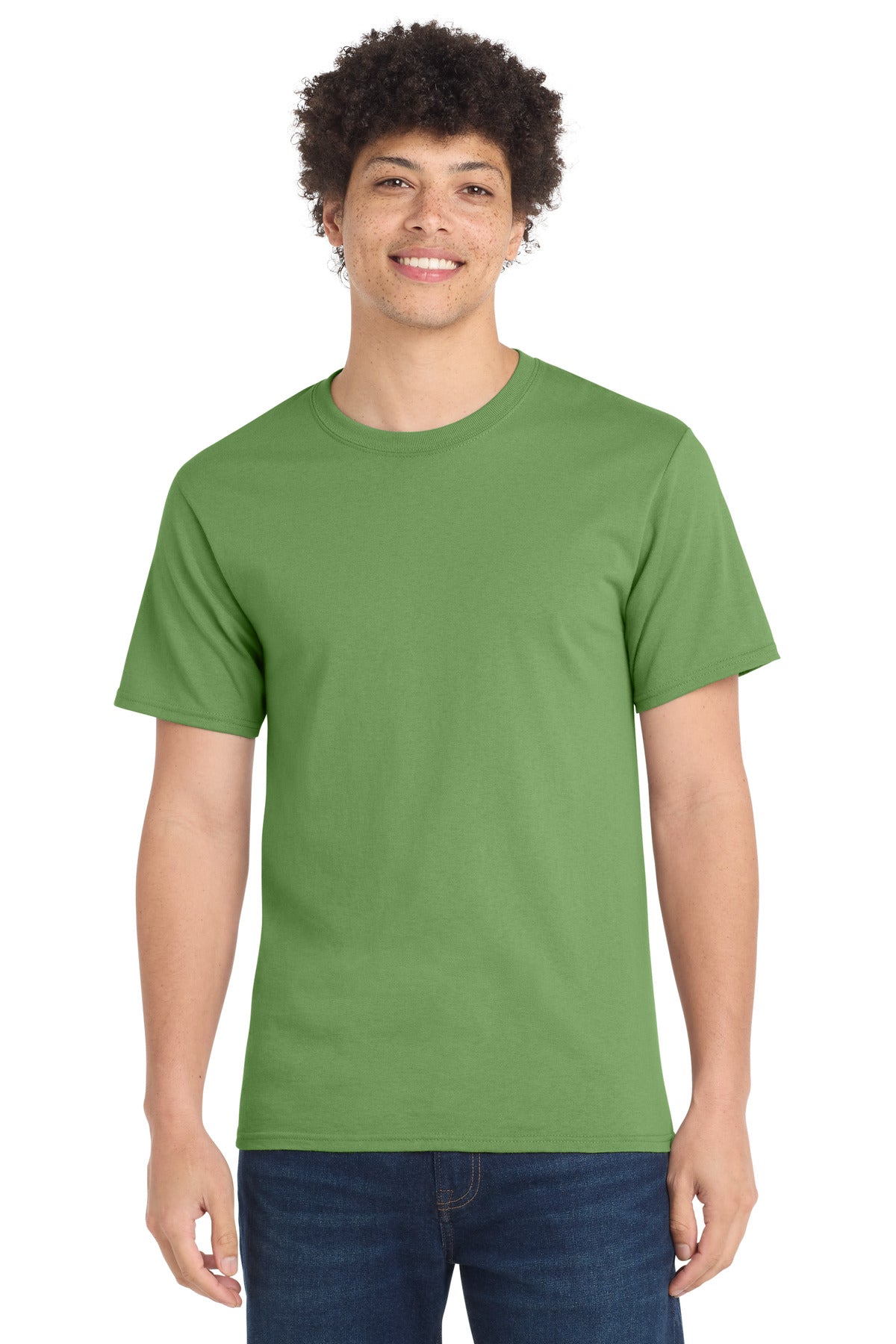 Port & Co Essential Tee. PC61 - Dill Green