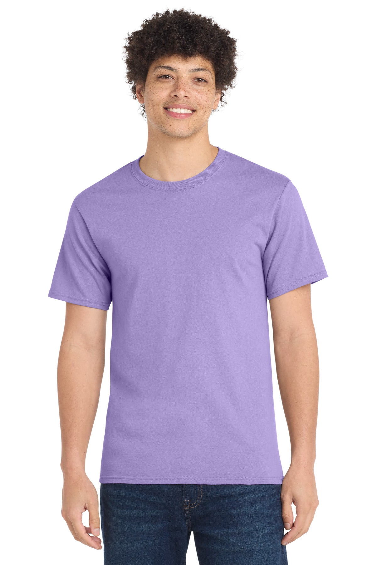 Port & Co Essential Tee. PC61 - Lavender