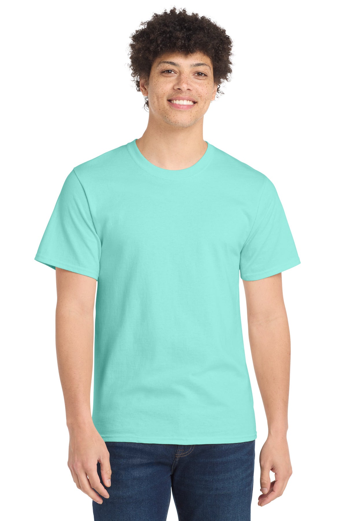 Port & Co Essential Tee. PC61 - True Celadon