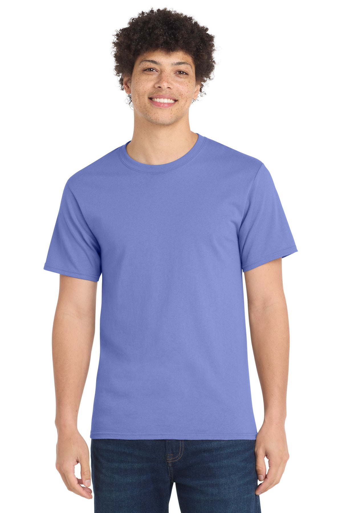 Port & Co Essential Tee. PC61 - Violet