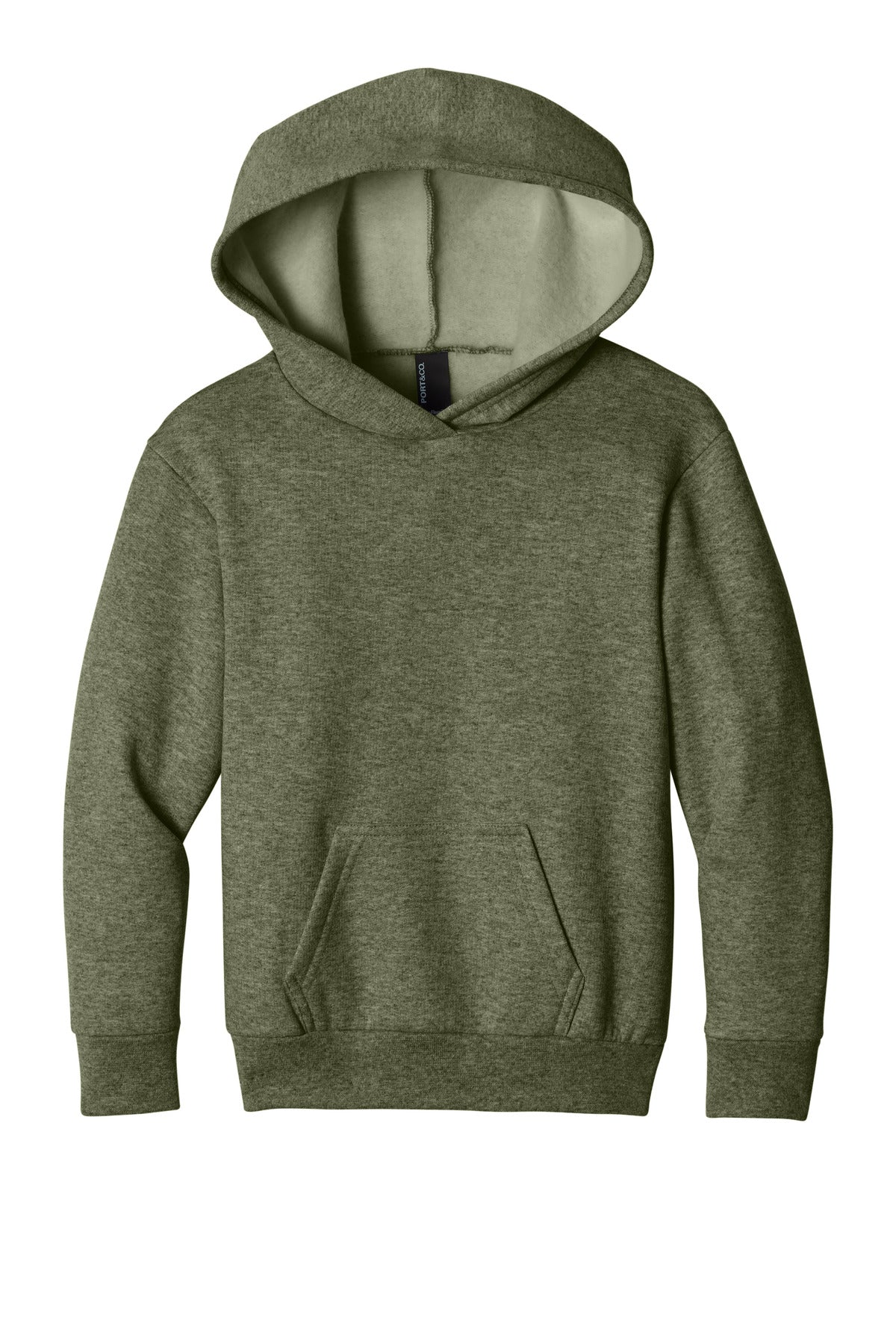 Port & Co Youth Easy Fleece Pullover Hooded Sweatshirt