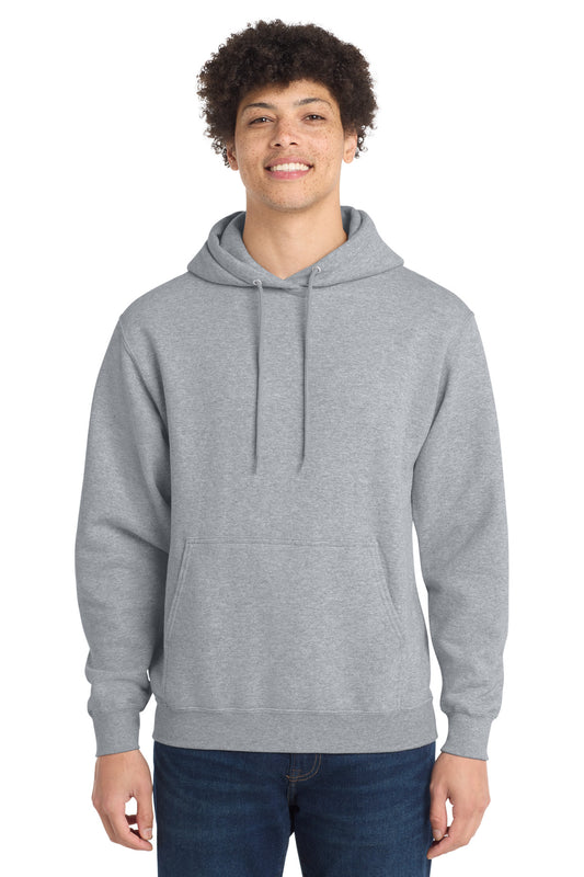 Port & Co Tall Core Fleece Pullover Hooded Sweatshirt PC78HT - Athletic Heather