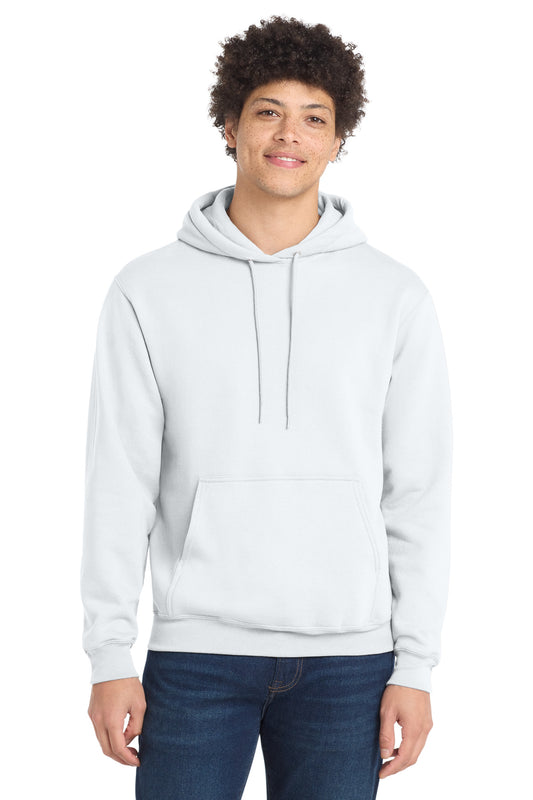 Port & Co Tall Core Fleece Pullover Hooded Sweatshirt PC78HT - White