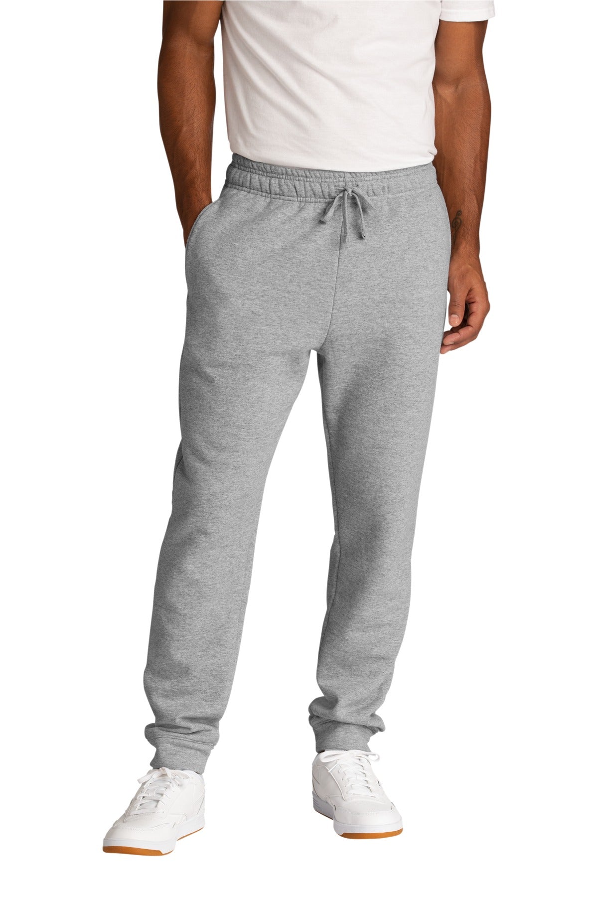 Port & Co Core Fleece Jogger. PC78J - Athletic Heather